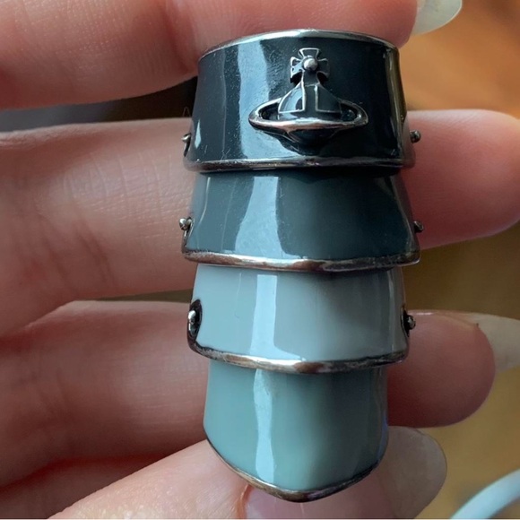 Vivienne Westwood Accessories - Vivienne Westwood vintage armour ring